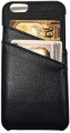 iPhone 6 Ledercase schwarz mit Kartenfachern Die Verhullte (4)
