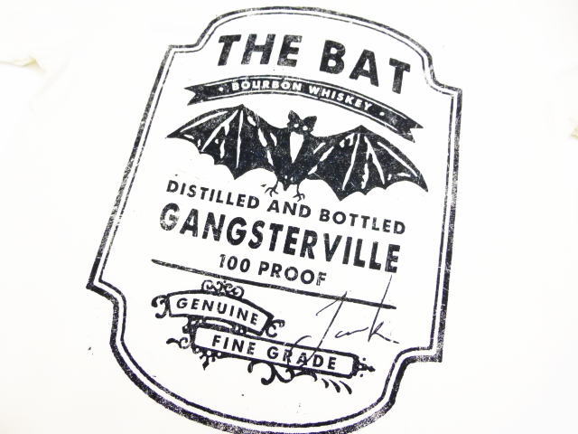 GANGSTERVILLE BAT BOURBON-S/S HENRY T-SHIRTS
