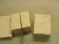 ゲソと豆腐のマヨしょう油炒め03