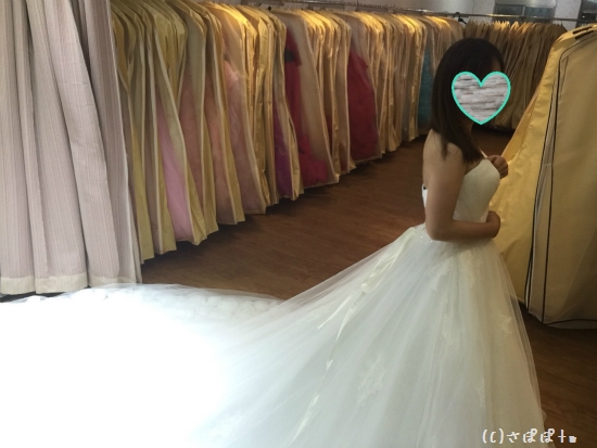 台湾結婚写真ドレス