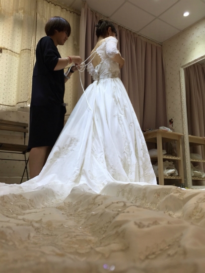 台湾結婚写真ドレス4