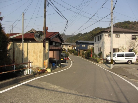 旧東海道　赤目ヶ谷