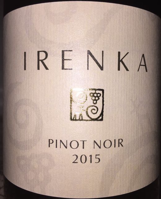 Irenka Pinot Noir 2015 | 個人的ワインのブログ