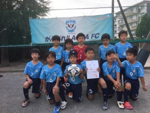 第48回 横浜国際チビッ子サッカー大会U８の部 青葉FC SLブルー4位おめでとう！