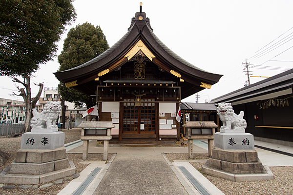 神明社八幡社拝殿