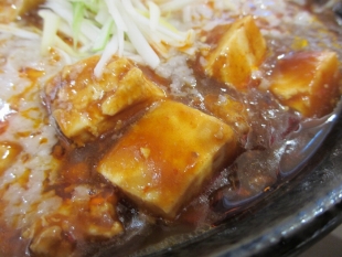 たまる屋ｲｵﾝ新潟南　背脂麻婆麺　具 (2)